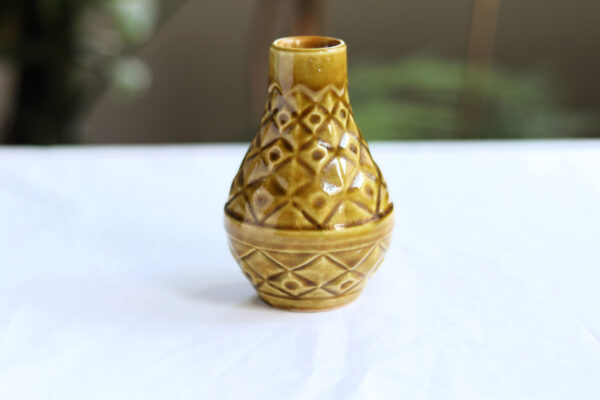 Bay Keramik Mini Vase Geometric Pattern - Image 2