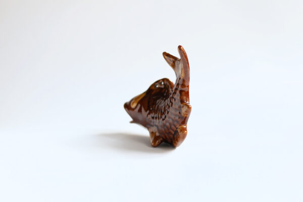 Vintage Ceramic Fish-Shaped Wall Hanging Vase - Image 3