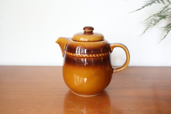 Vintage Colditz Porzellan Ceramic Teapot from DDR