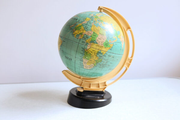 Vintage Mid-Century German Desktop Globe