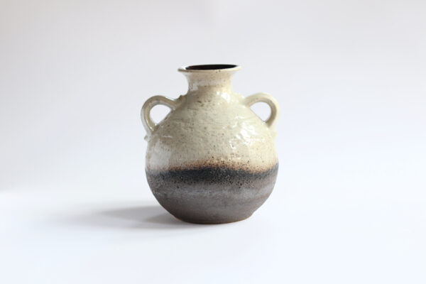 Bay Keramik Fat Lava Vase with Two Handles - Image 2