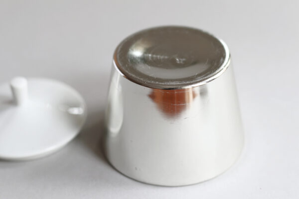 Melitta Ceramic and Metal Sugar Bowl - Image 6