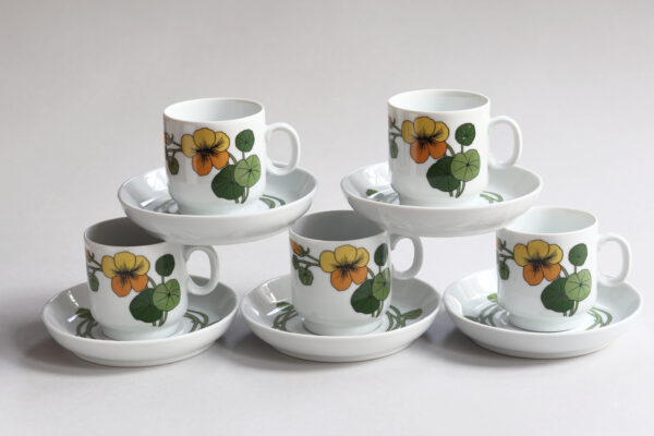 Thomas Germany Floral Cup and Saucer Set