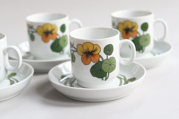 Thomas Germany Floral Cup and Saucer Set - Image 3