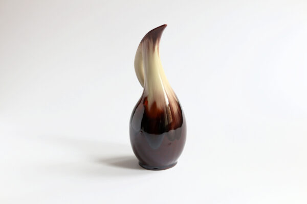 Ü-Keramik Vintage Drip Glaze Pitcher Vase - Image 3