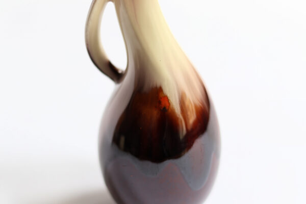 Ü-Keramik Vintage Drip Glaze Pitcher Vase - Image 7