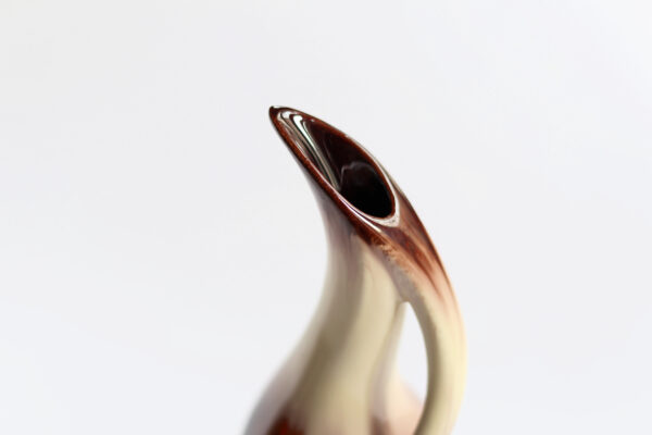 Ü-Keramik Vintage Drip Glaze Pitcher Vase - Image 6