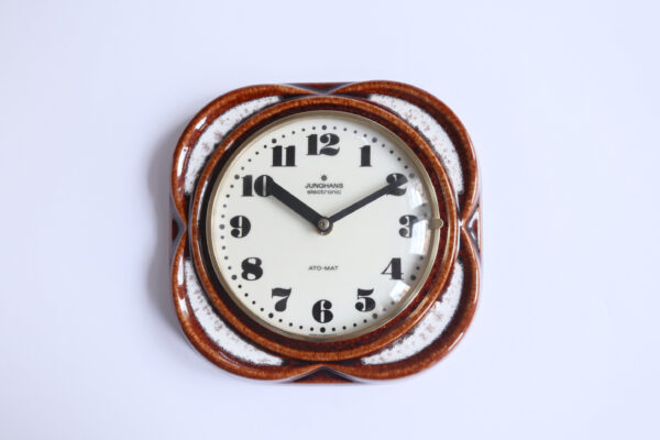 Vintage Junghans Ceramic Wall Clock