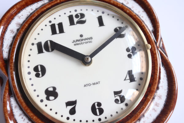 Vintage Junghans Ceramic Wall Clock - Image 3