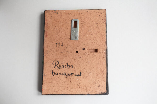 Vintage Ruscha Handgemalt Ceramic Tile - Image 7