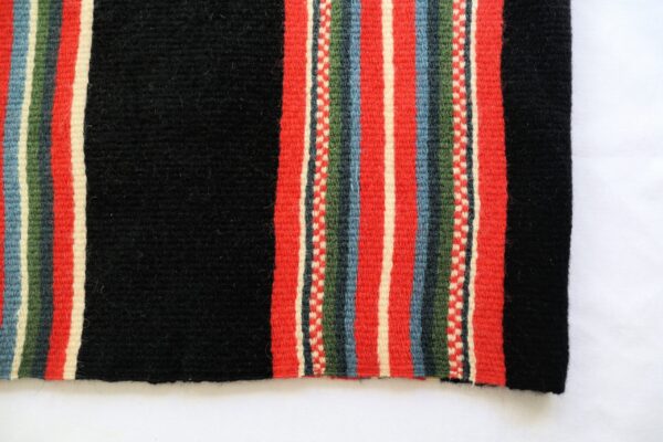 Vintage Wool Striped Rug from Oslo