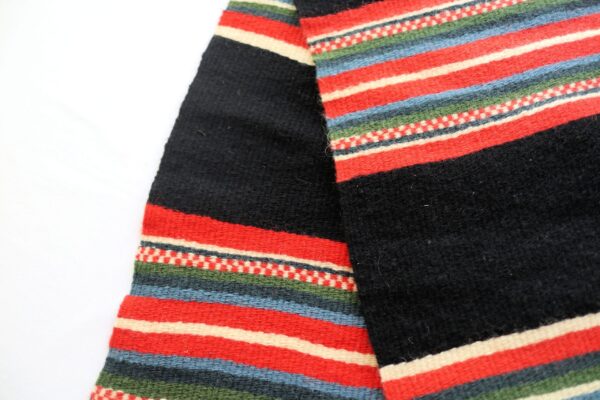 Vintage Wool Striped Rug from Oslo - Image 3